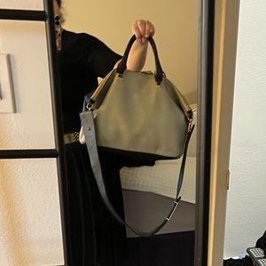 Chloe LARGE Leather Two-Tone Baylee Tote